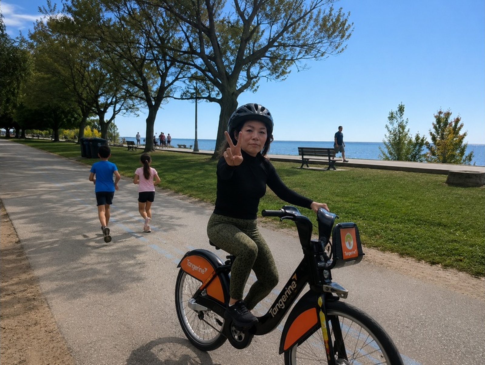 Cycling and active transportation along the Beaches waterfront in Ward 19